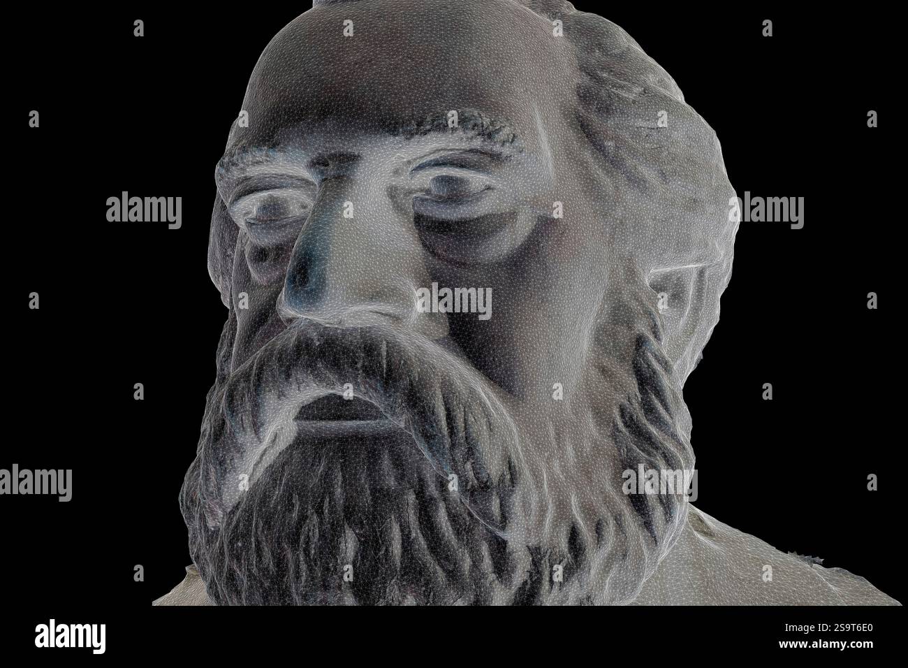 CGI-Visualisierung: Karl Marx / cgi-Visualisierung (nur für redaktionelle Verwendung). Keine Werbung. Referenzdatenbank: http://www.360-berlin.de. © je Stockfoto