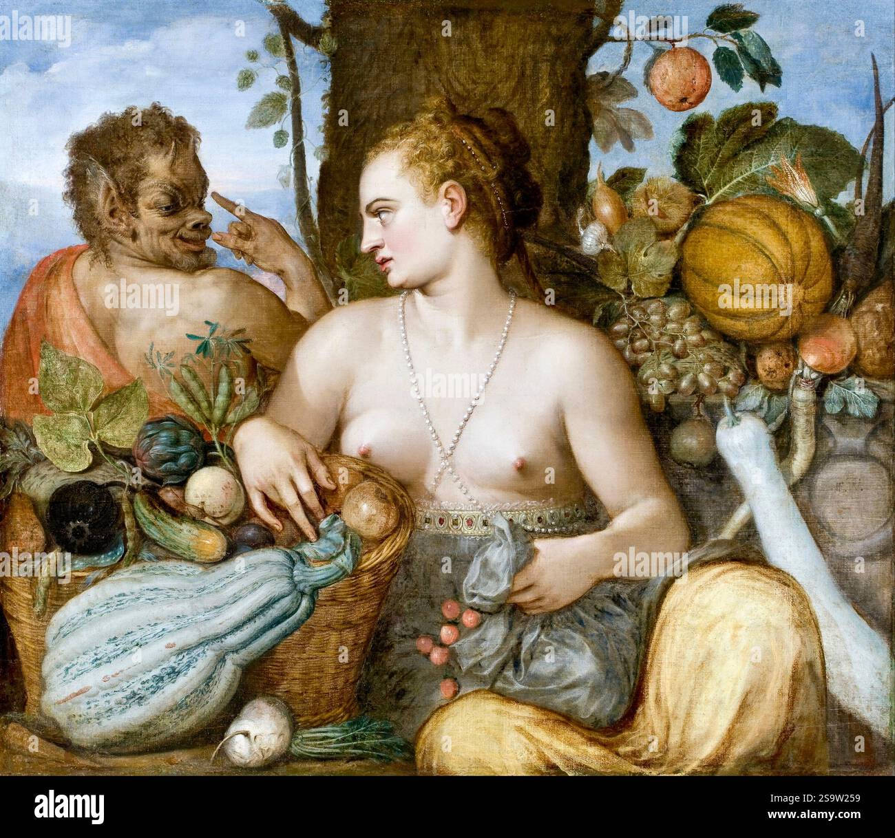 Frans Floris - Pomona - 1564-1565 Stockfoto
