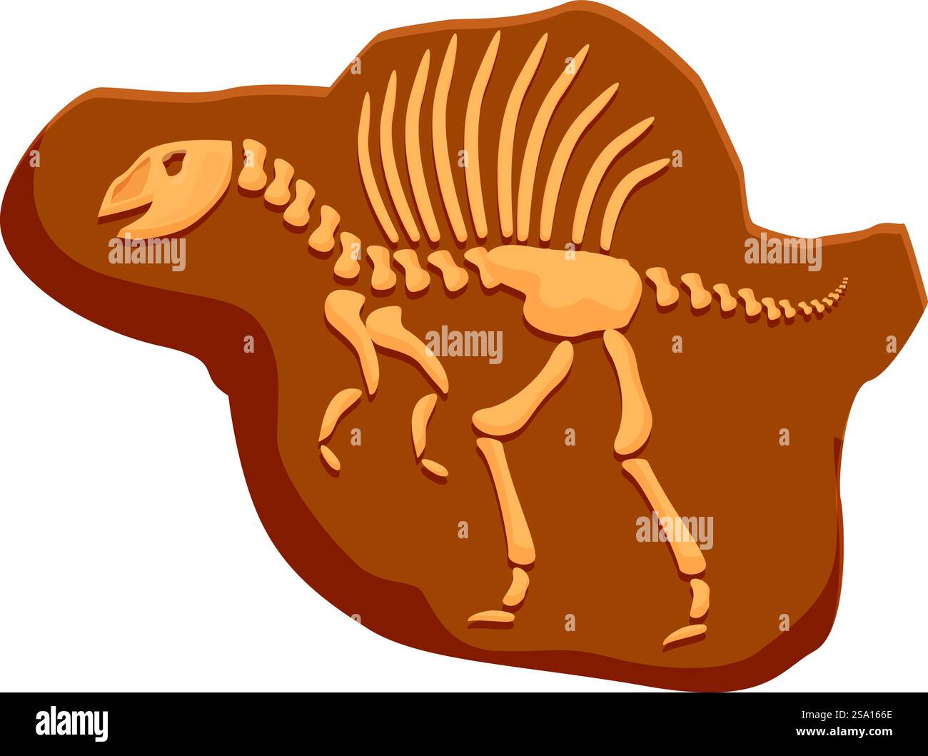 Lehm Geländesymbol Cartoon Vektor. Evolutionsbiologie. Lerngrund. Lehm Geländesymbol Cartoon Vektor. Evolutionsbiologie Stock Vektor