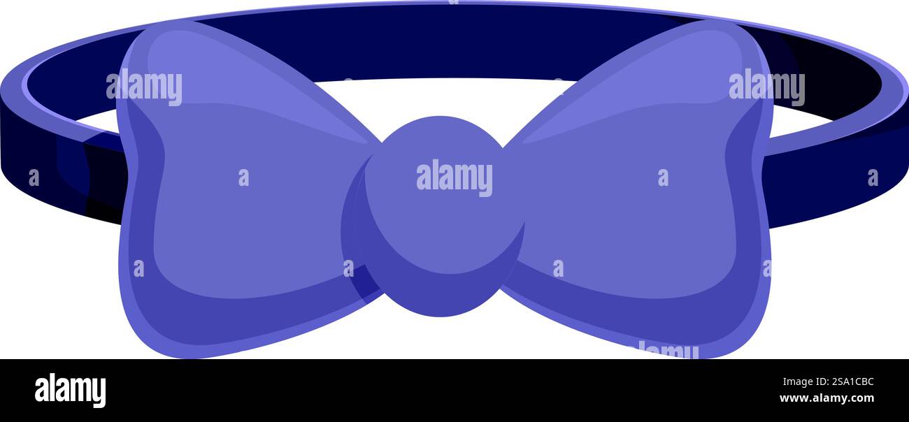 Schleife Kragen Icon Cartoon Vektor. Stoffpflegetier. Schal Mantel Kostüm. Schleife Kragen Icon Cartoon Vektor. Stoffpflegetier Stock Vektor