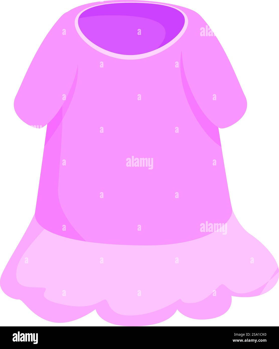 Rosa Haustier Kleid Icon Cartoon Vektor. Tierpflege. Häusliche Freundespflege. Rosa Haustier Kleid Icon Cartoon Vektor. Tierpflege Stock Vektor