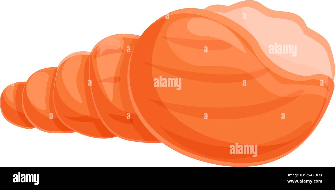 Muschelmuschel Icon Cartoon Vektor. Frisches Meerestier. Meeresfrüchte. Muschelmuschel Icon Cartoon Vektor. Frisches Meerestier Stock Vektor