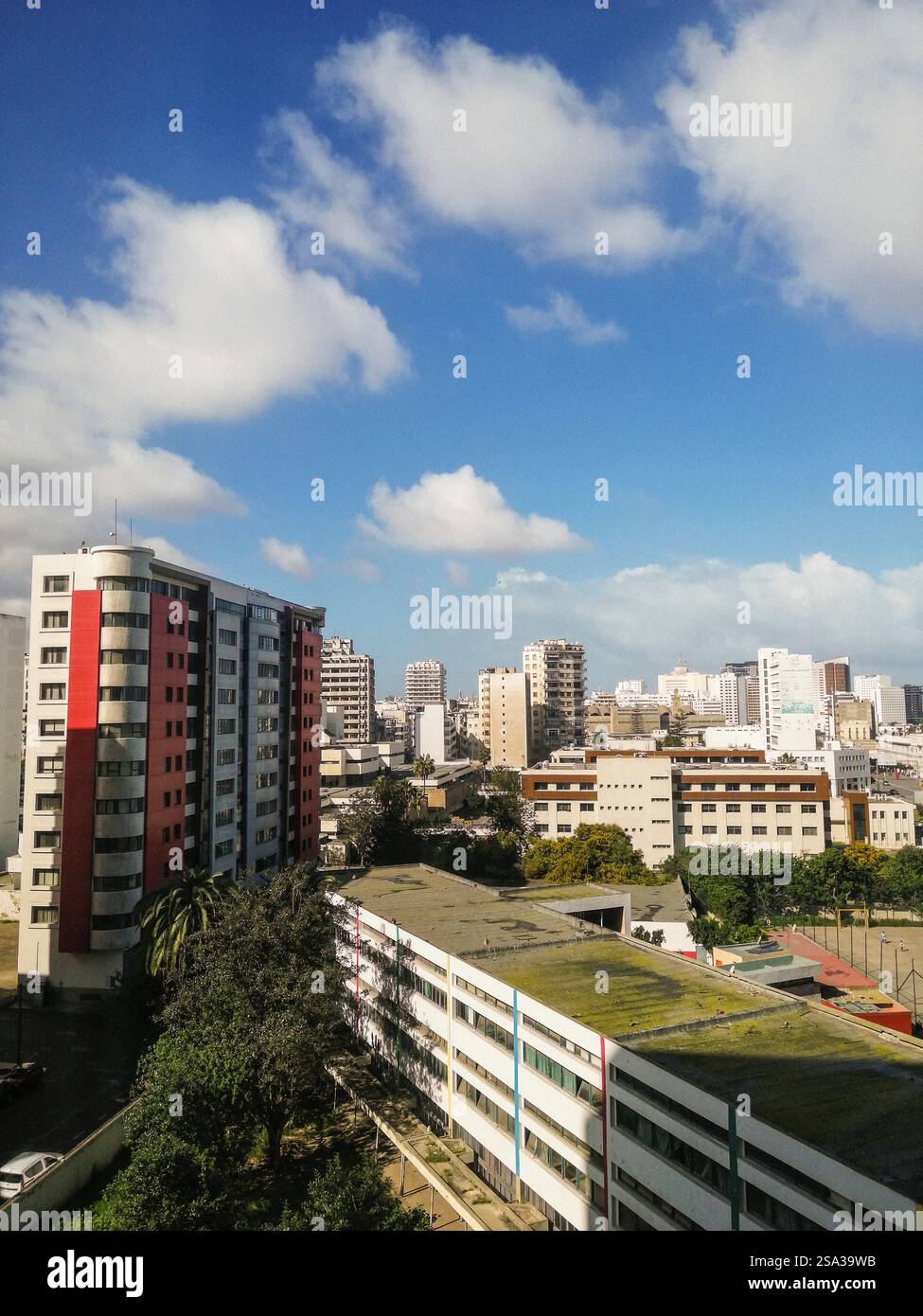 Marokko. Casablanca. Querformat Stockfoto