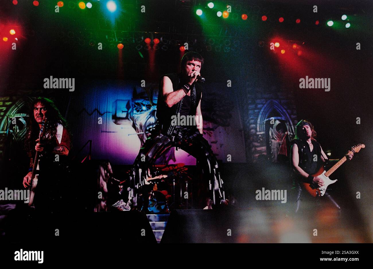 Iron Maiden, Musik, Live-Musik, Foto Kazimierz Jurewicz, Stockfoto