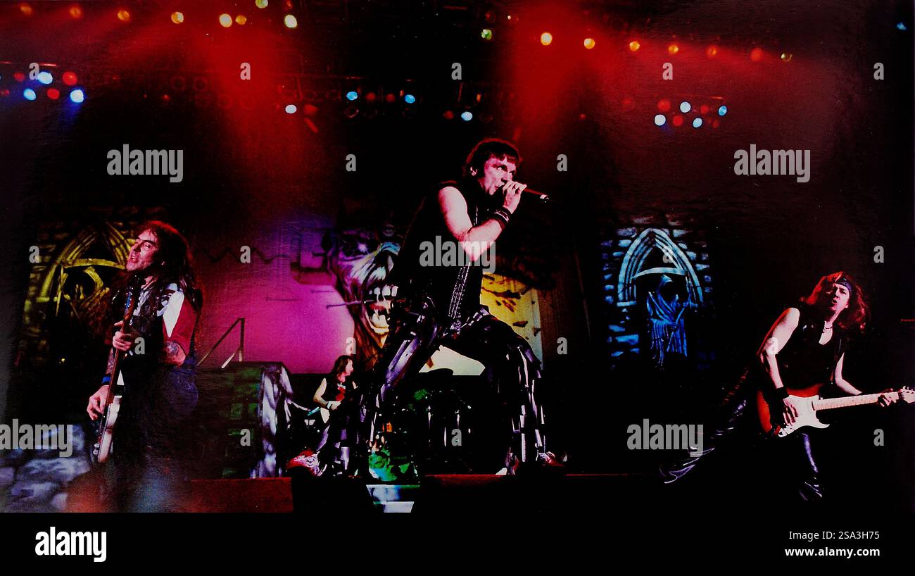 Iron Maiden, Musik, Live-Musik, Foto Kazimierz Jurewicz, Stockfoto