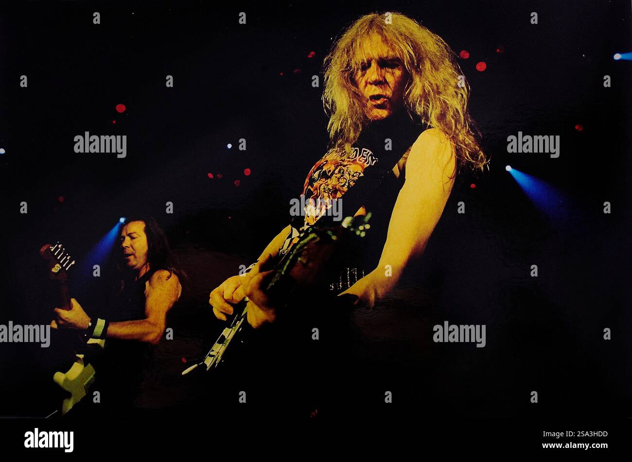 Iron Maiden, Musik, Live-Musik, Foto Kazimierz Jurewicz, Stockfoto