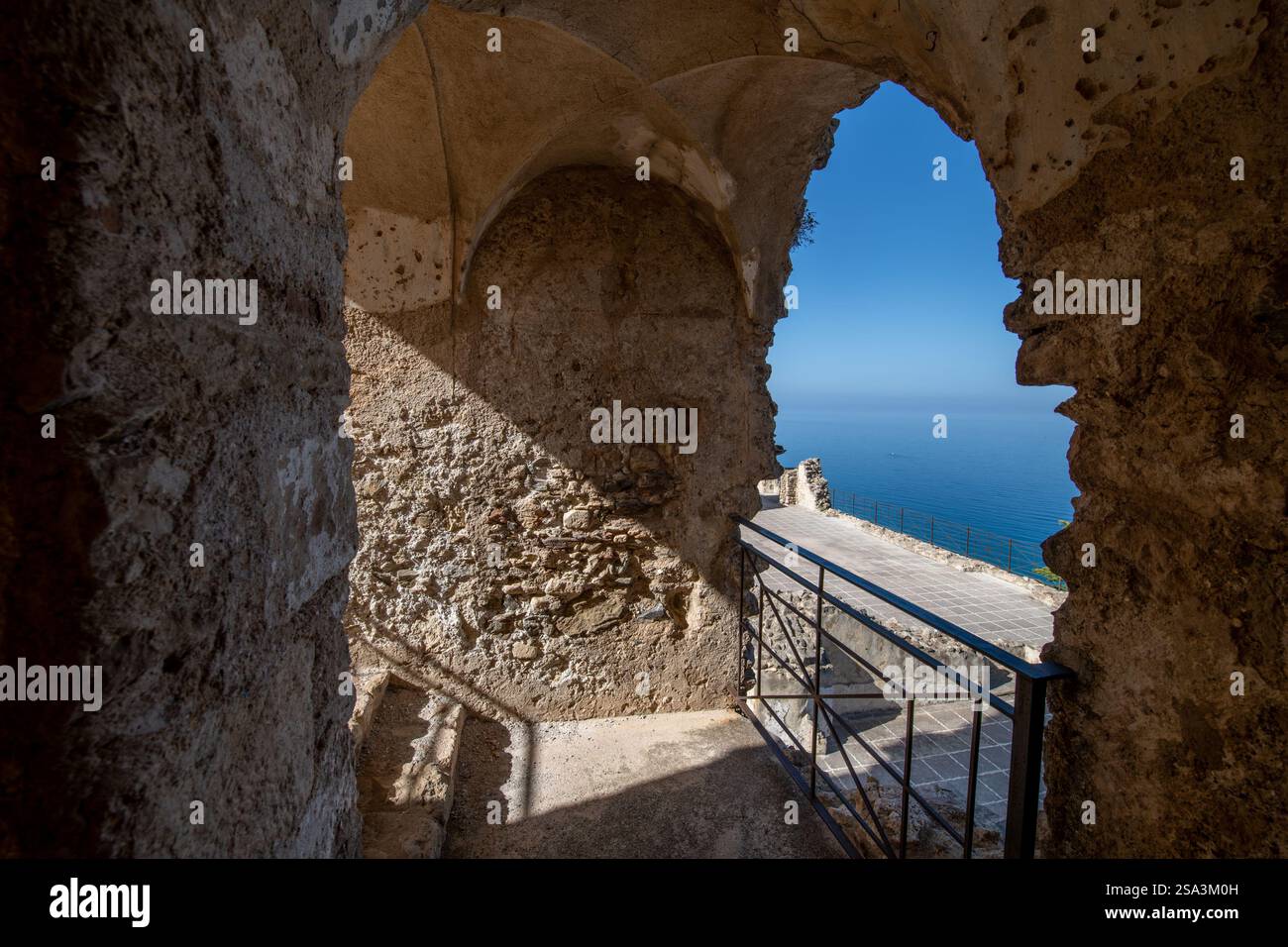 Castello Della Valle, Fiumefreddo Bruzio, Cosenza, Kalabrien, Italien Stockfoto