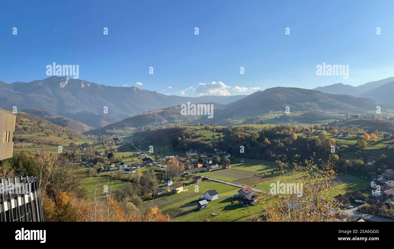 Wunderschöne Landschaft, Naturlandschaft, Herbst, Herbstsaison Stockfoto