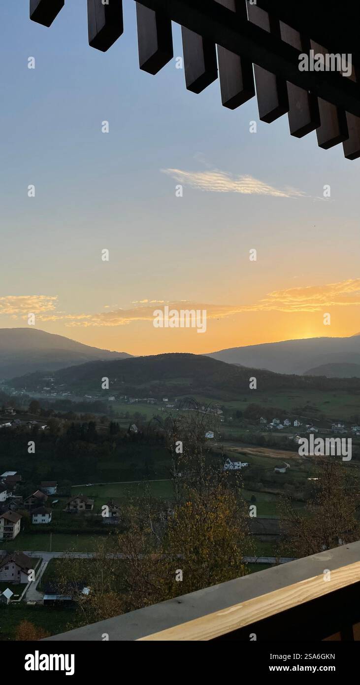 Wunderschöne Landschaft, Naturlandschaft, Herbst, Herbstsaison Stockfoto