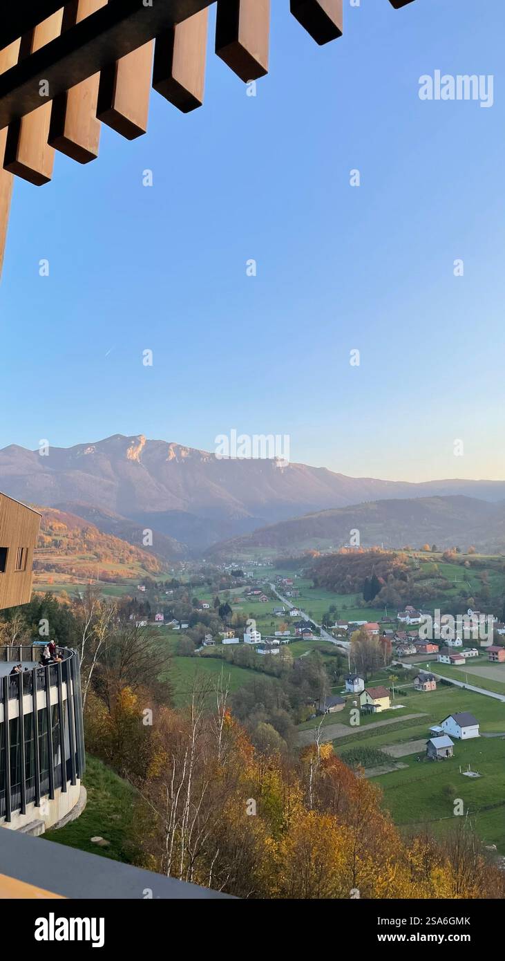 Wunderschöne Landschaft, Naturlandschaft, Herbst, Herbstsaison Stockfoto