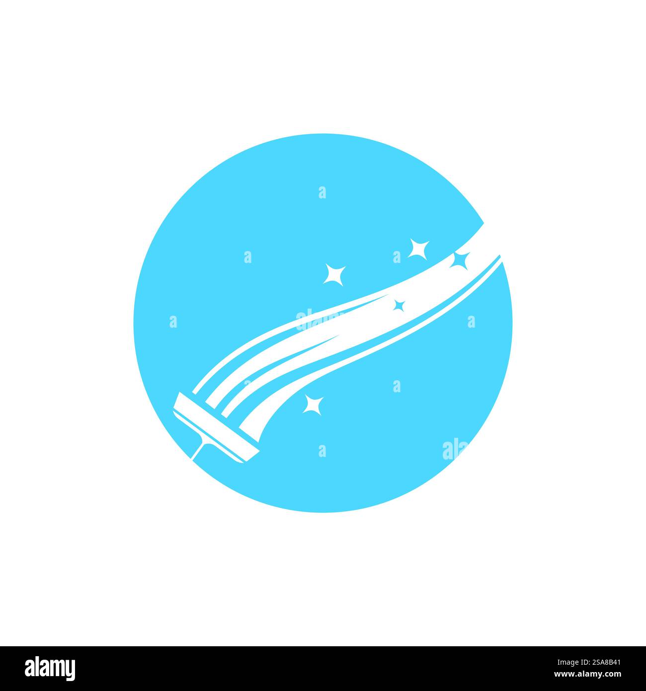 Cleaning Logo Template Vector Symbol Natur Stock Vektor