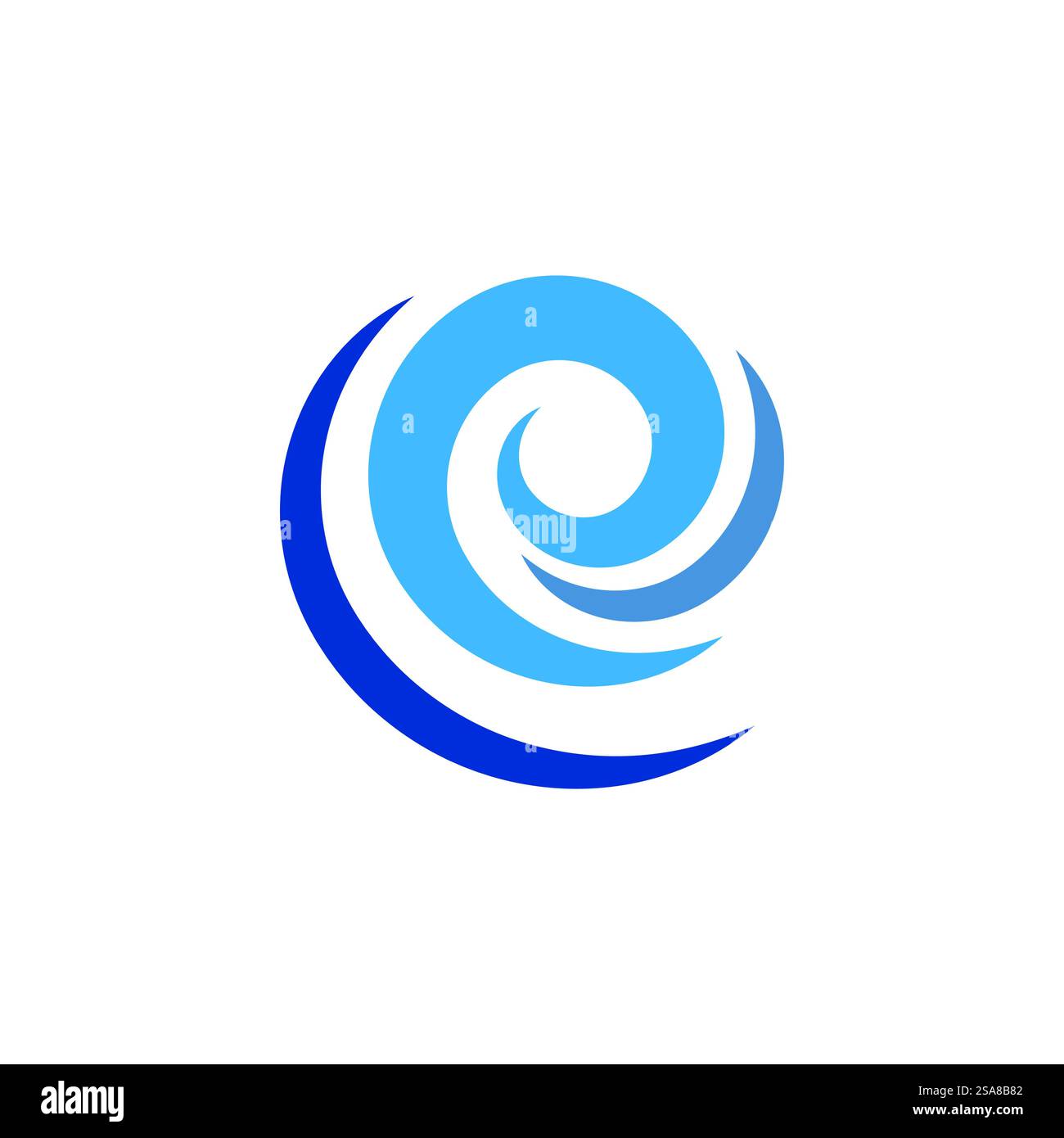 Sea Wave Logo Vektor Business Element und Symbol Stock Vektor
