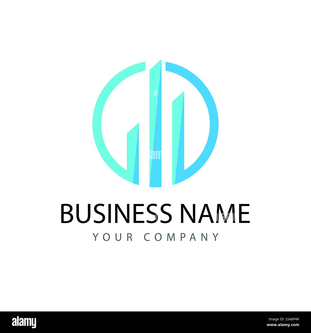 Wirtschaft Finanzen Logo Vorlage vektor Icon Design Stock Vektor