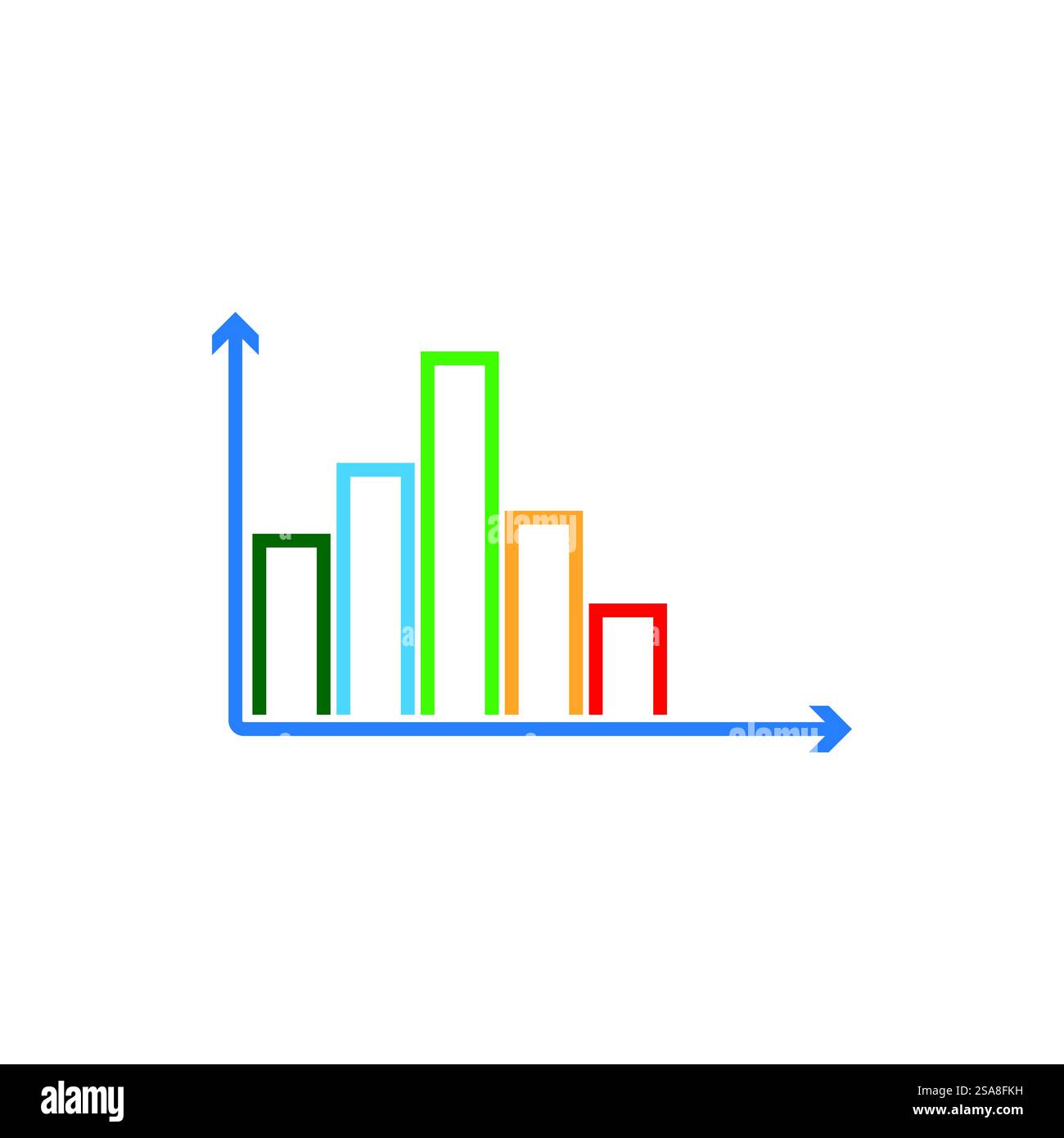 Wirtschaft Finanzen Logo Vorlage vektor Icon Design Stock Vektor