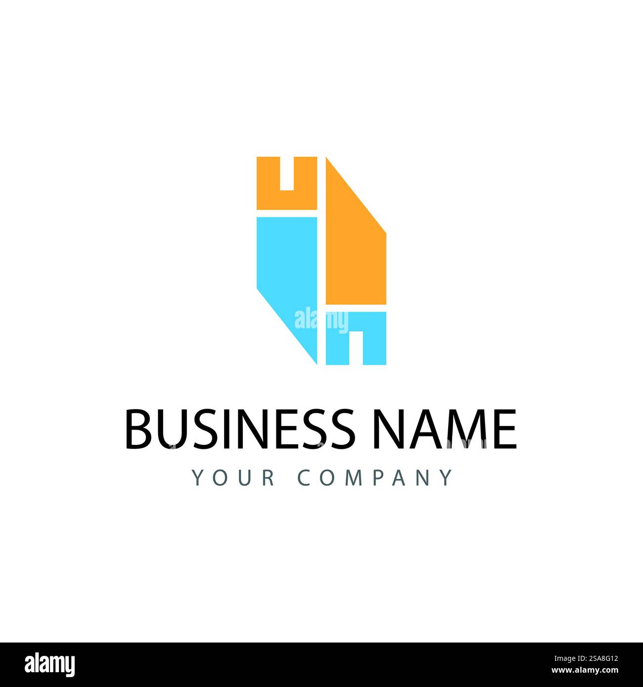 Wirtschaft Finanzen Logo Vorlage vektor Icon Design Stock Vektor