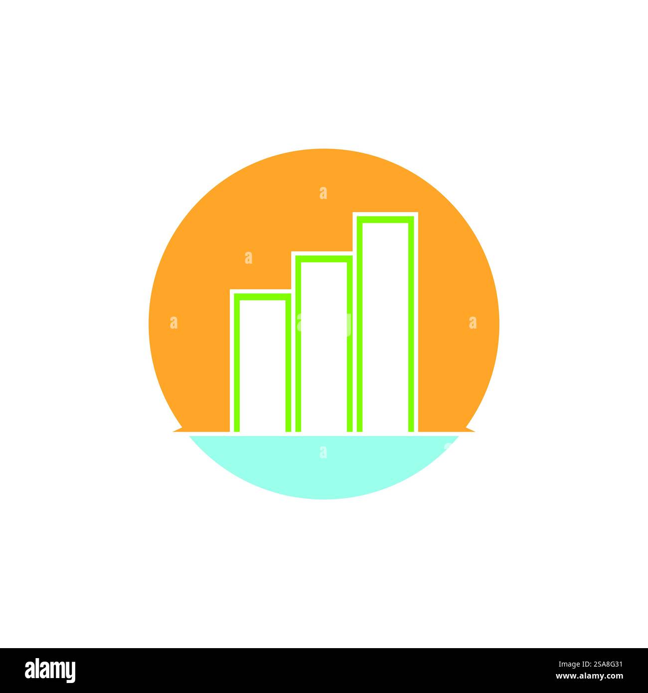 Wirtschaft Finanzen Logo Vorlage vektor Icon Design Stock Vektor