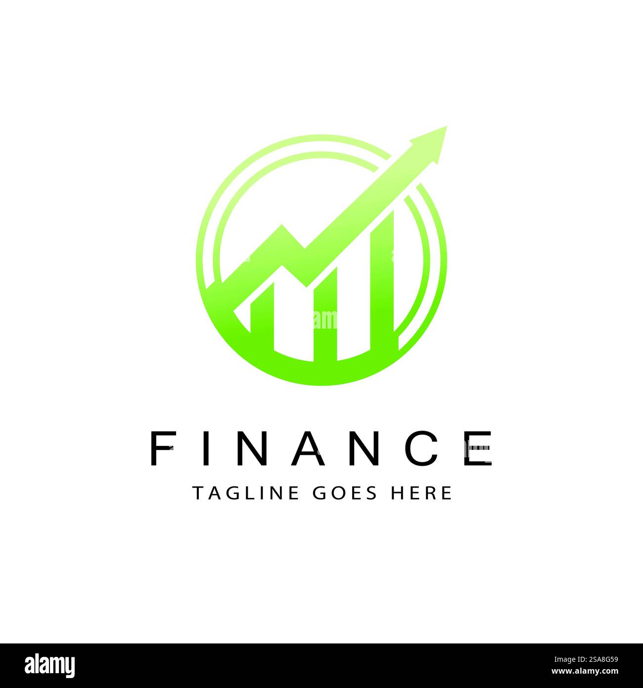 Wirtschaft Finanzen Logo Vorlage vektor Icon Design Stock Vektor