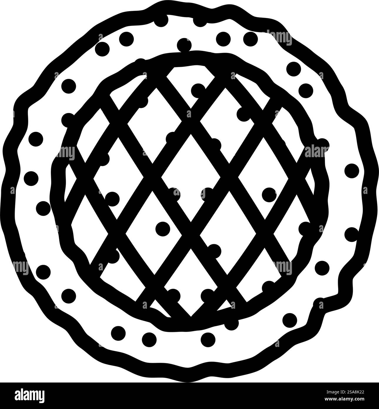 Pita Bread türkische Küche Linie Icon Vektor. Pita Bread türkische Küche Schild. Schwarze Abbildung des isolierten Kontursymbols. Pita Brot türkische Küche Linie Symbol Vektor Illustration Stock Vektor