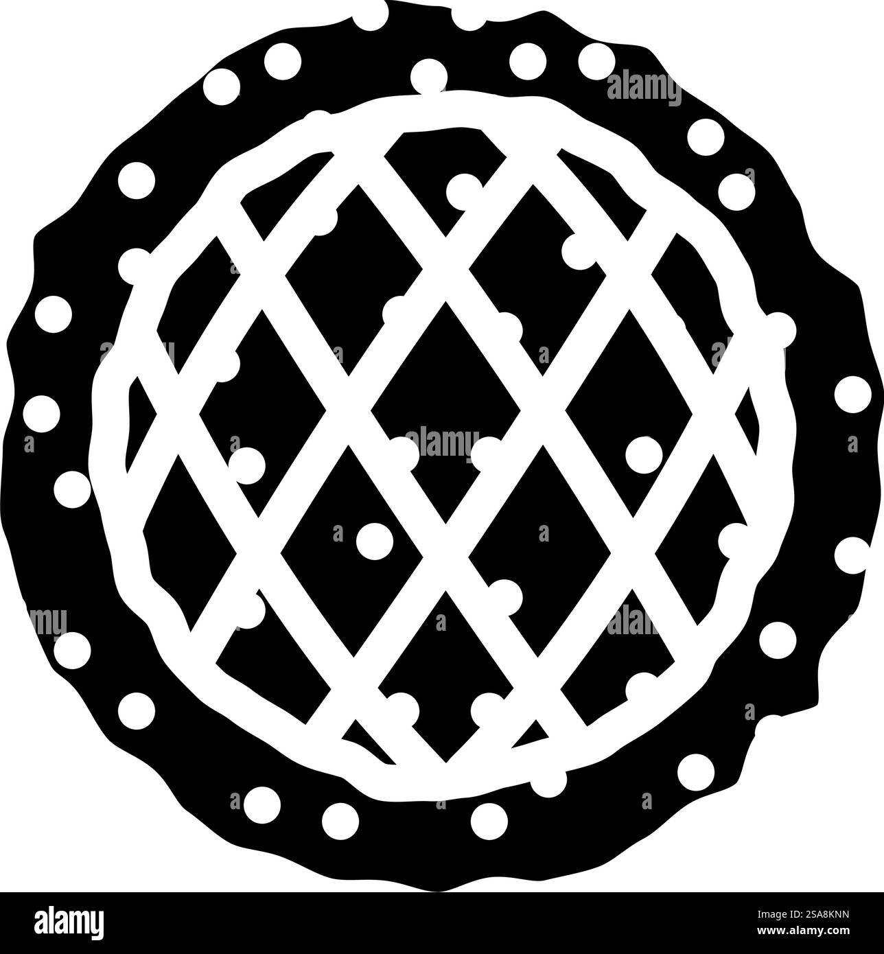 Pita Brot türkische Küche Glyphe Icon Vektor. Pita Bread türkische Küche Schild. Isolierte Symboldarstellung. Pita Brot türkische Küche Glyphe Icon Vektor Illustration Stock Vektor