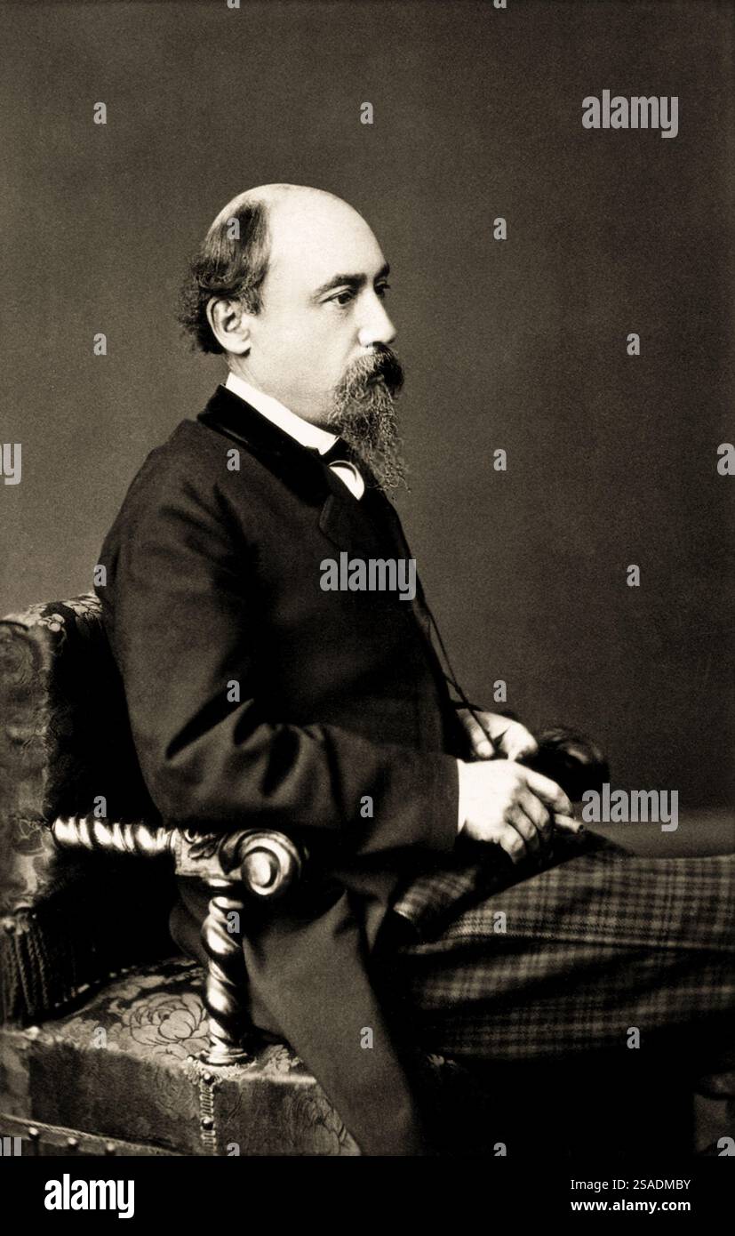 1878 v. Chr. , RUSSLAND : der gefeierte russische Dichter, Schriftsteller Verleger und Kritiker NIKOLAI NEKRASOV ( Nikolaj Alekseevič , 1821–1878 ). Foto: Sergej Lwowitsch Lewitski ( 1819 – 1898 ), St. Petersburg. - NIKOLAI - POET - POETA - POESIE - POESIE - LETTERATURA - LITERATUR - GESCHICHTE - FOTO STORICHE - SCRITTORE - CRITICO TEATRALE E LETTERARIO - EDITORE - BART - BARBA - PROFILO - PROFIL - ARCHIVIO GBB Stockfoto