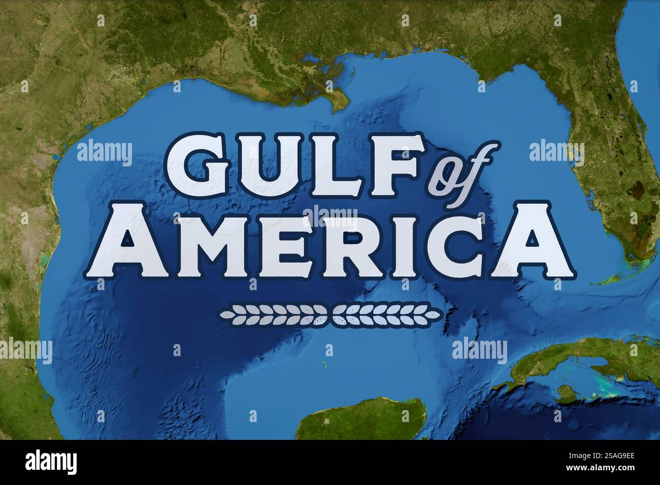 Golf von Amerika. Stockfoto