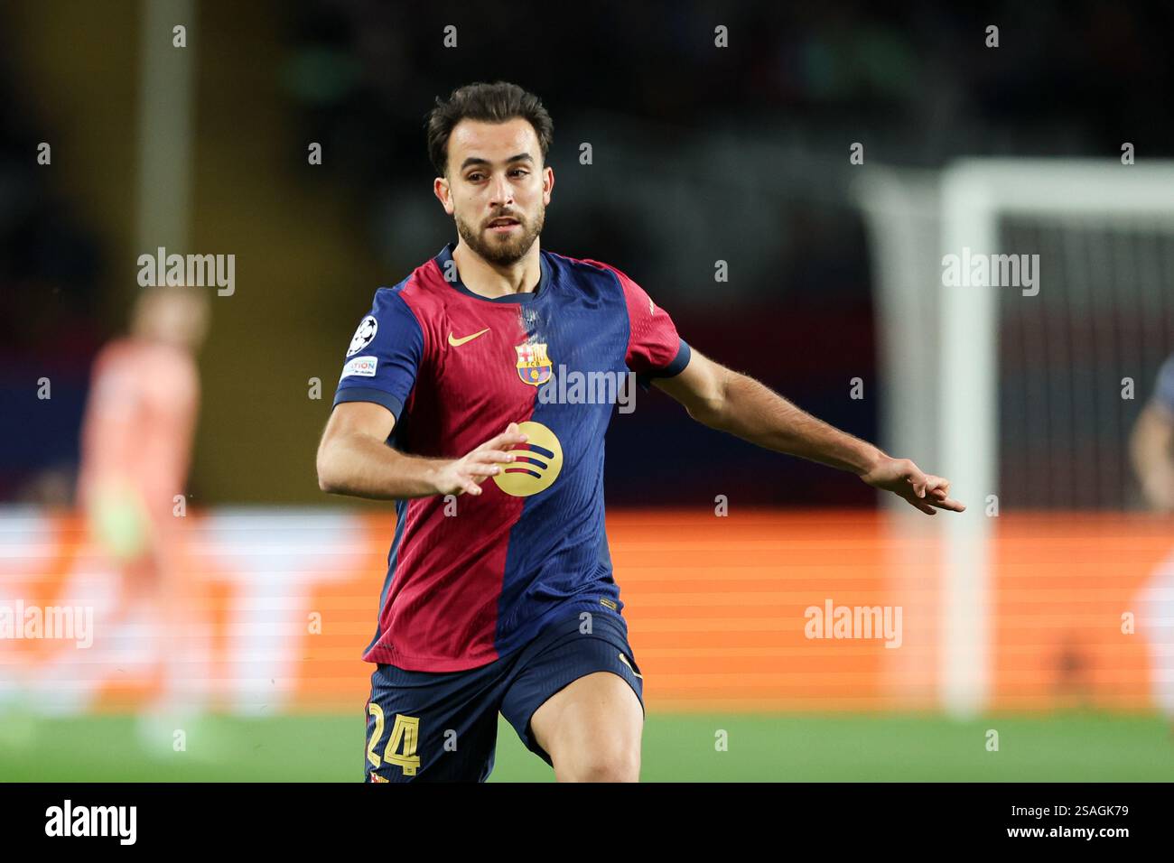 Barcelona, Spanien. 30. Januar 2025. Eric Garcia vom FC Barcelona wurde beim UEFA Champions League-Spiel zwischen dem FC Barcelona und Atalanta Bergamo bei Estadio Olimpico gesehen. Endergebnis: FC Barcelona 2:2 Atalanta Bergamo. (Foto: Grzegorz Wajda/SOPA Images/SIPA USA) Credit: SIPA USA/Alamy Live News Stockfoto