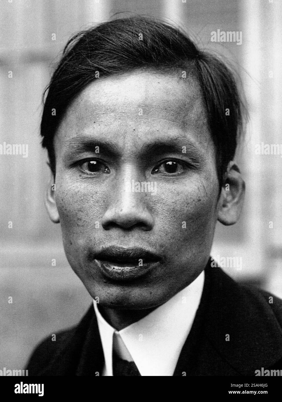 Kommunistischer Kongress von Marseille: Nguyen Ai Nuä'C ( (Ho-Chi-Minh)) – indochinesischer Delegierter Stockfoto