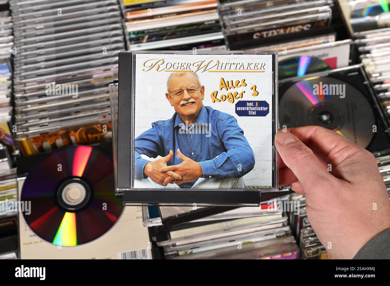 CD-Album: Roger Whittaker - alles Roger 3 Stockfoto