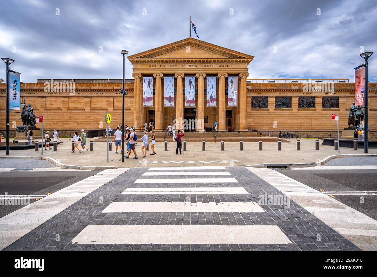 Sydney, NSW, Australien - Art Gallery of New South Wales Stockfoto