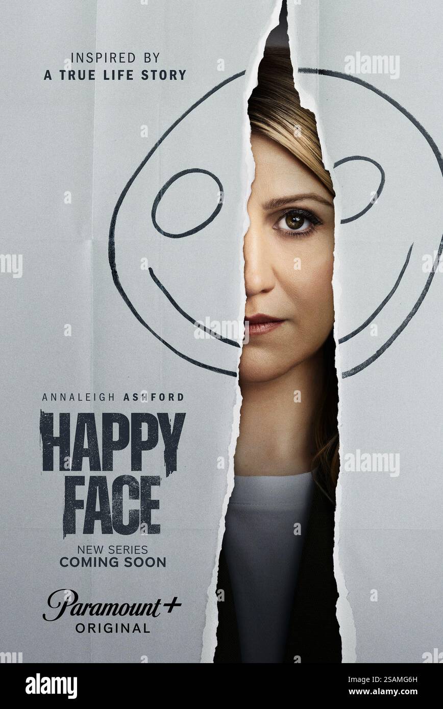 Happy Face Annaleigh Ashford Poster Stockfoto