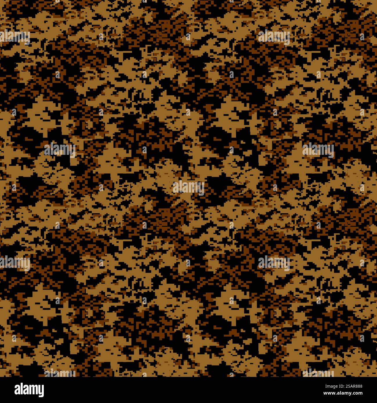 Digitales Vektor-Camouflage-Design Stock Vektor