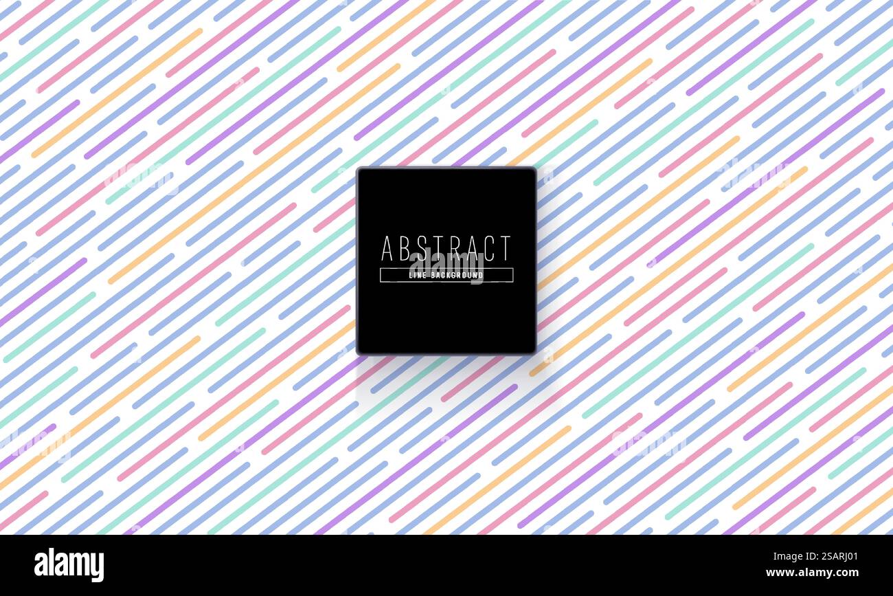 Abstraktes Hintergrundbild der Flusswelle. Stock Vektor