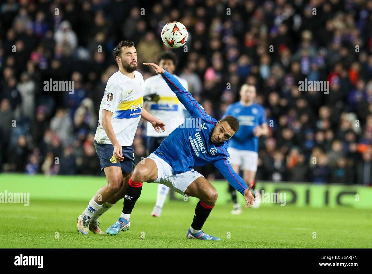 Glasgow, Großbritannien. 30. Januar 2025. Die Rangers spielten die ...