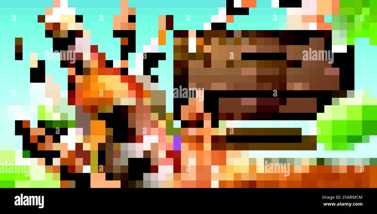 Dynamische Glasflasche Weizenbier Werbung mit Hopfen und spritzender Flüssigkeit in 3D Illustration, Bokeh goldenen Weizenfeld Hintergrund. Dynamische Glasflasche Weizenbier Werbung Stock Vektor