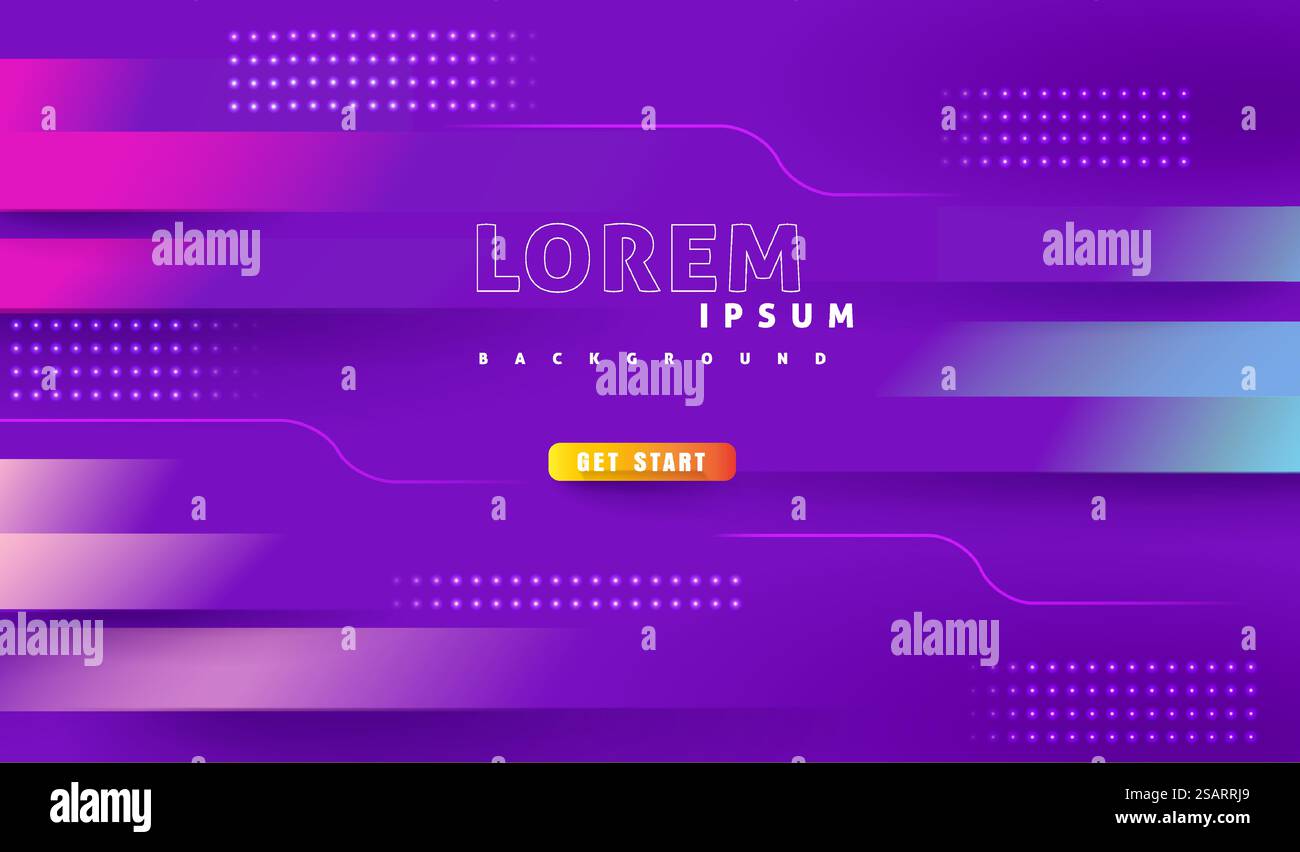 Abstrakter geometrischer Hintergrund, moderner Farbhintergrund, Abstufung für Design Premium Vektor Stock Vektor