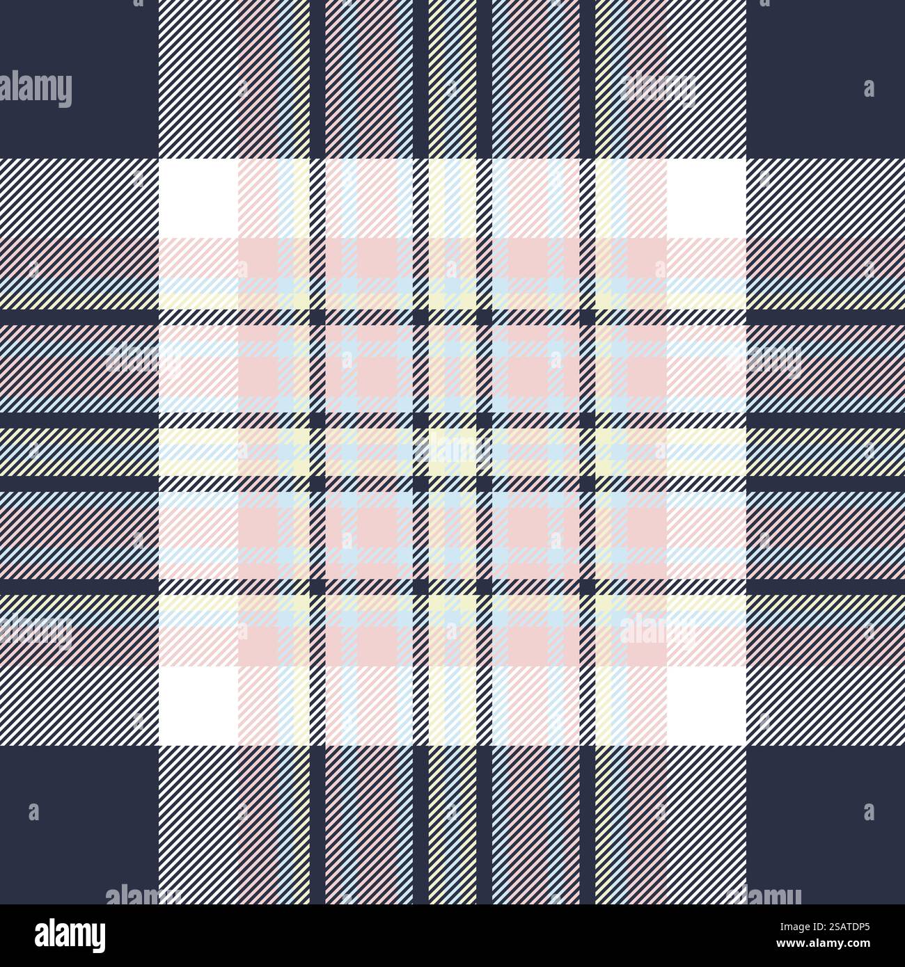 Nahtloses Muster mit Check-Gewebe. Vektorabbildung... Nahtloses Muster mit Check-Gewebe Stock Vektor