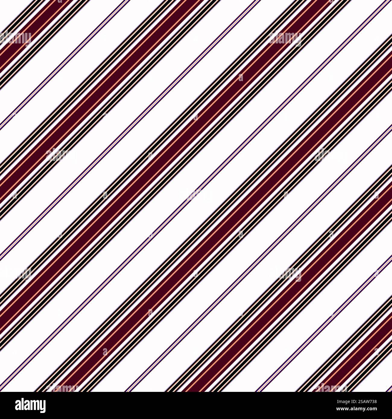 Nahtloses Muster der diagonalen Schottenlinien, Vektorillustration. Nahtloses Schottenmuster mit diagonalen Linien Stock Vektor
