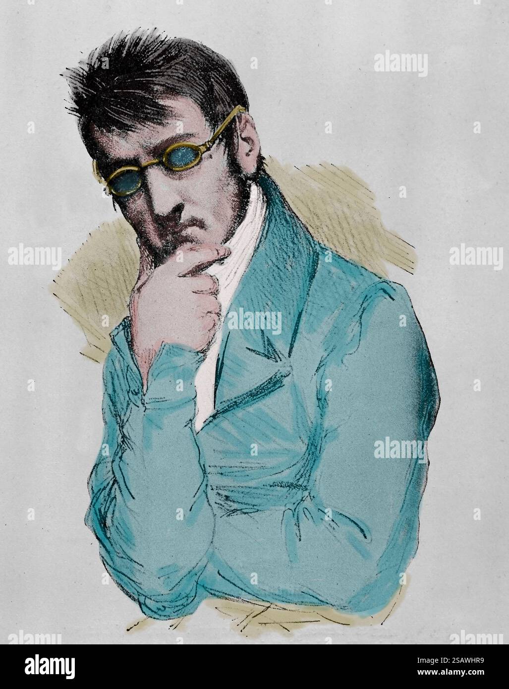 Martial de Guernon-Ranville (1787-1866). Französischer Richter und Politiker. Minister für öffentliche Bildung und religiöse Angelegenheiten im Ministerium von Jules Stockfoto