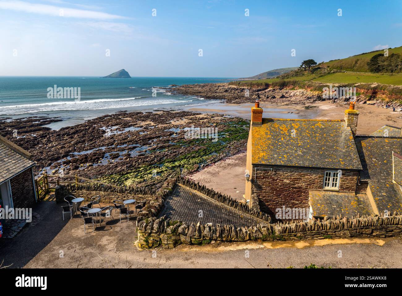 Wembury; Devon; Großbritannien Stockfoto