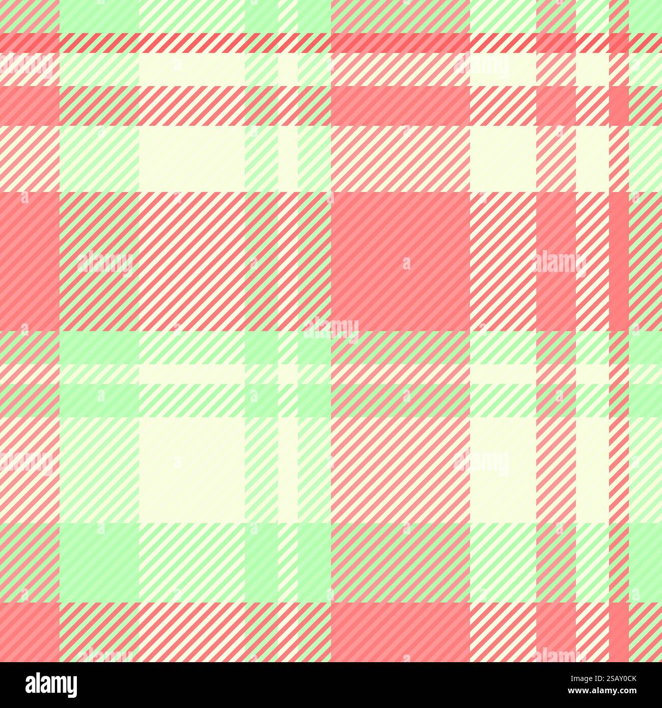 Malerei Stoff Textil Vektor, Band Muster Textur Plaid. Twill Hintergrund nahtloses Schottenmuster in hellen und roten Farben. Stock Vektor