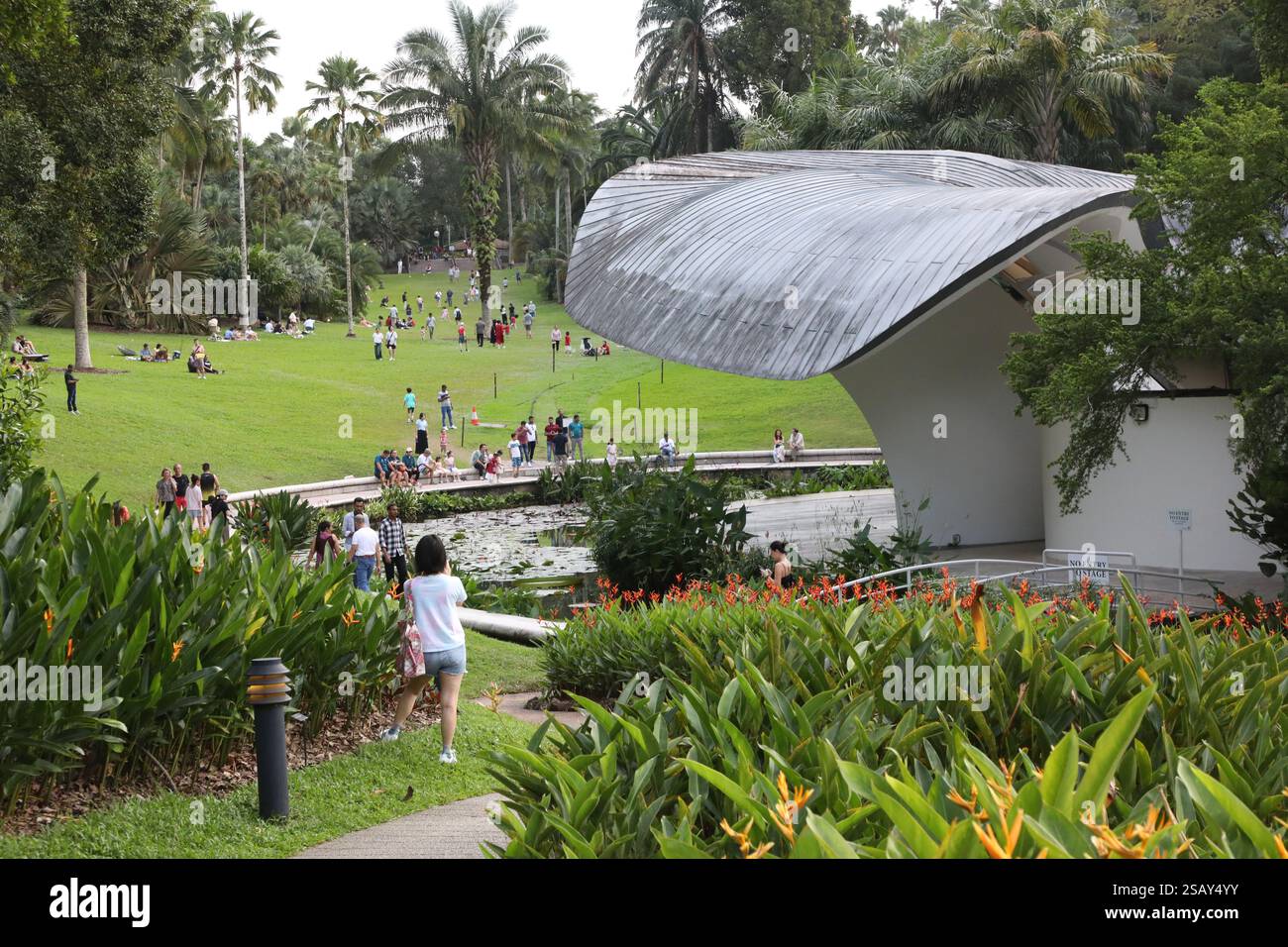 Singapore Botanic Gardens Stockfoto