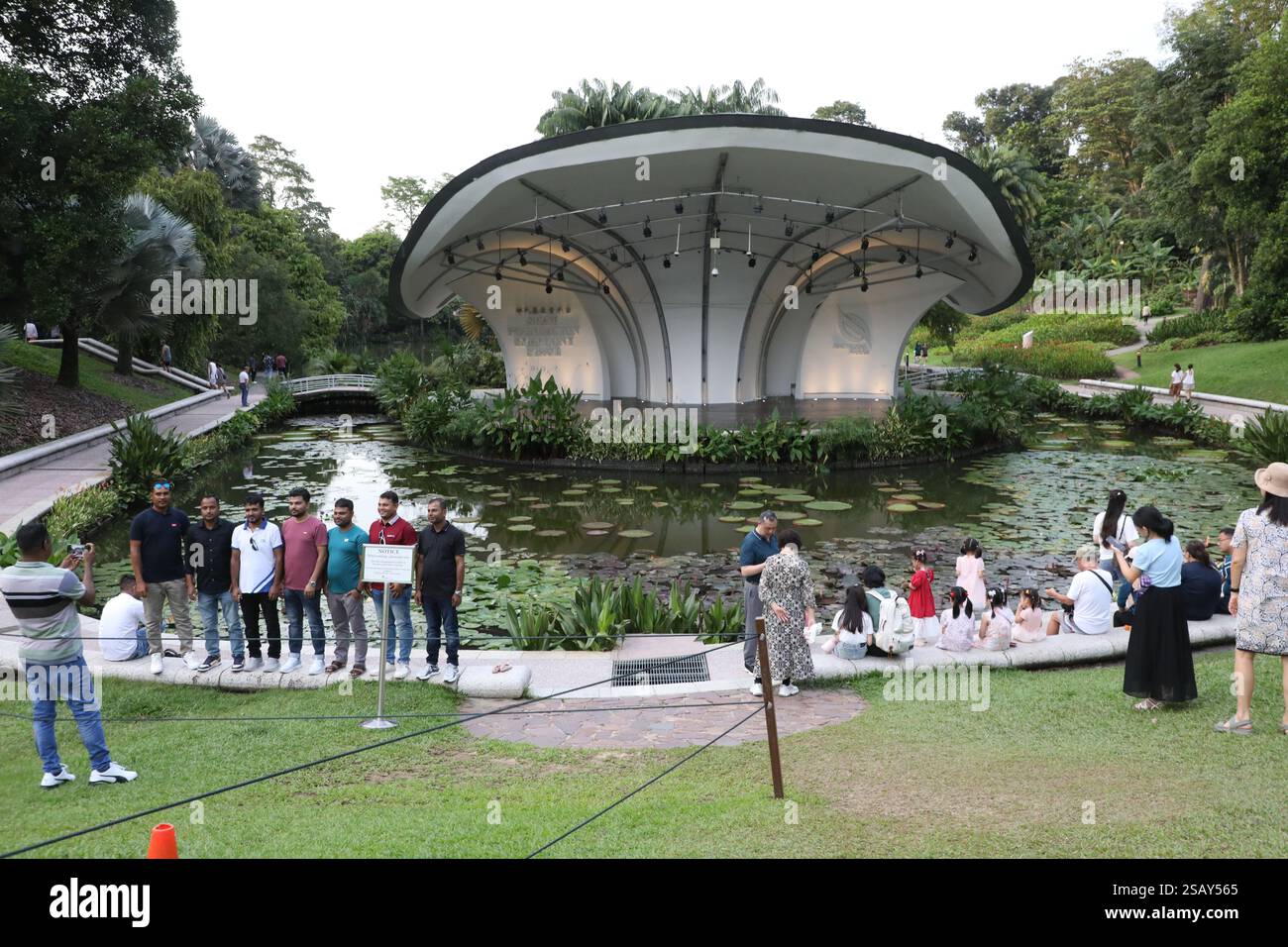 Singapore Botanic Gardens Stockfoto