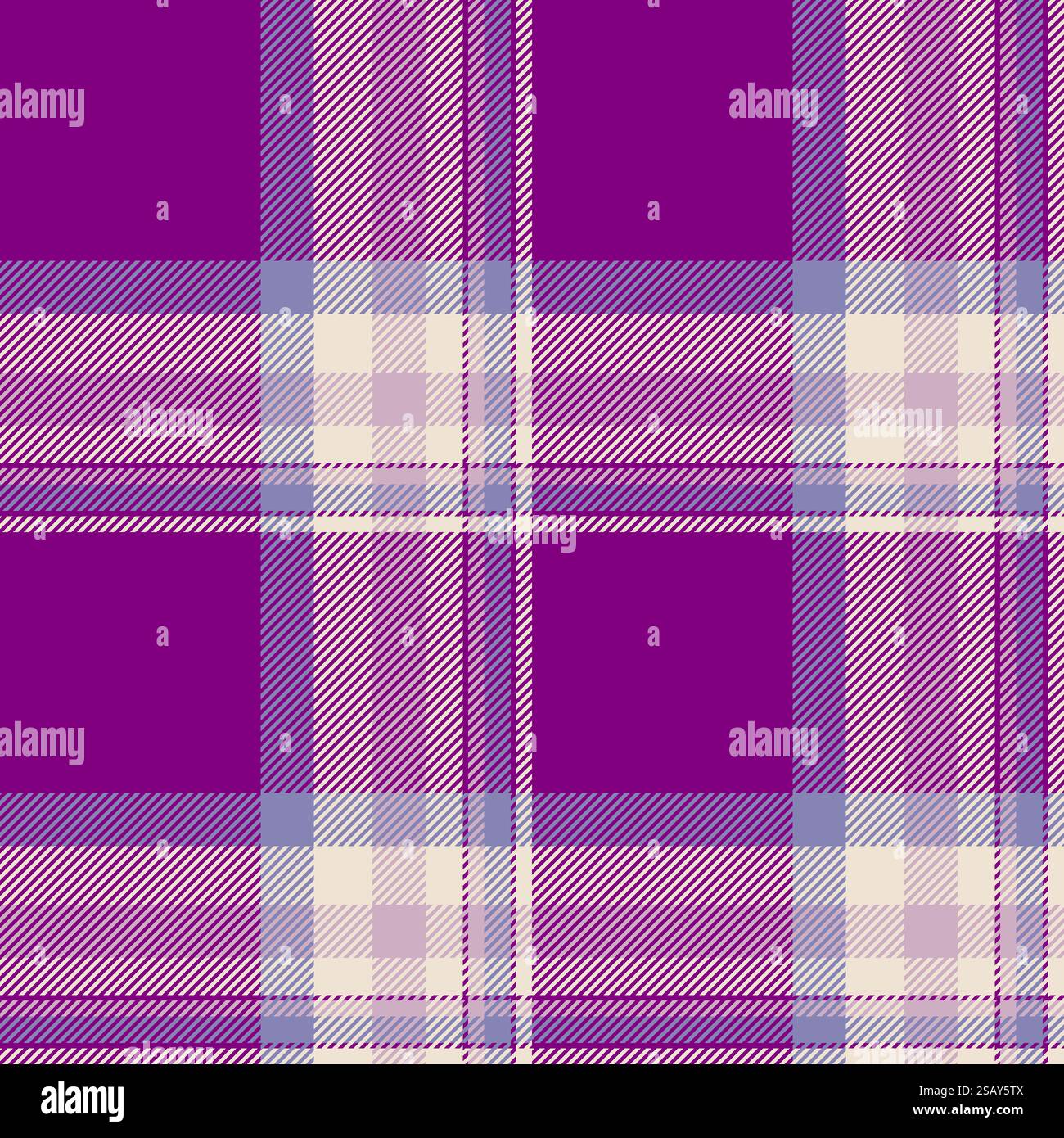 Nahtloses Karomuster. Textur des Gewebes prüfen. Vektor-Textildruck... Nahtloses Karomuster. Textur des Gewebes prüfen. Vektor-Textildruck. Stock Vektor