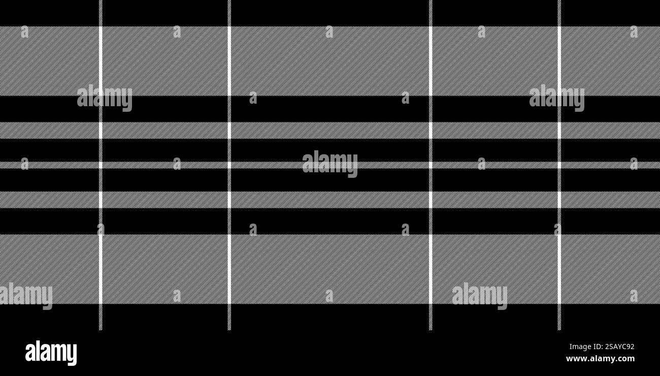Checker Textur Check Vektor, Damastmuster nahtloses Textil. Karierter Hintergrund aus Fensterstoff mit Schottenmuster in Schwarz-weiß-Farbpalette. Stock Vektor