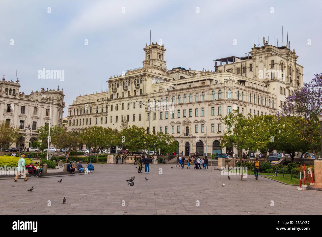 San Martin Square - Lima, Peru Stockfoto