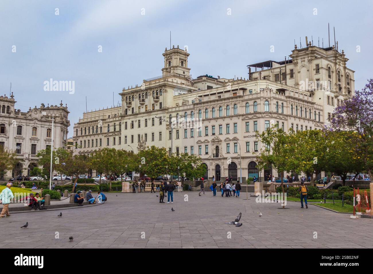San Martin Square - Lima, Peru Stockfoto