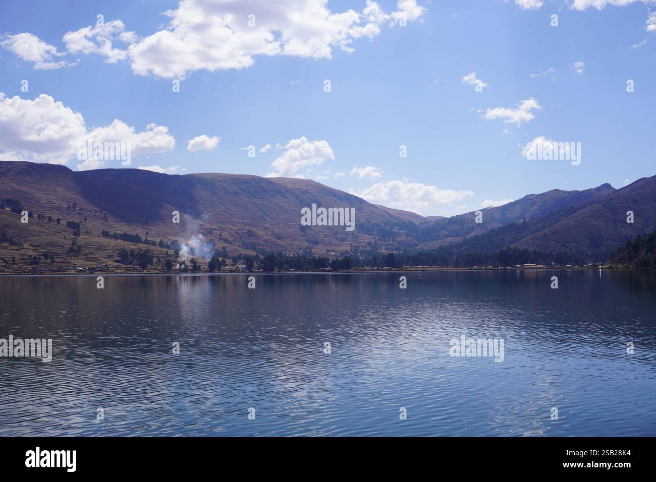Laguna de Paca, Jauja, Perú Stockfoto