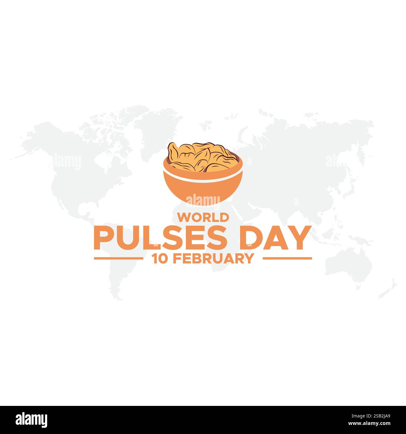 World Pulses Day Vektor, Illustration. World Pulses Day Poster Design, World Pulses Day Banner Design Illustration. Stock Vektor