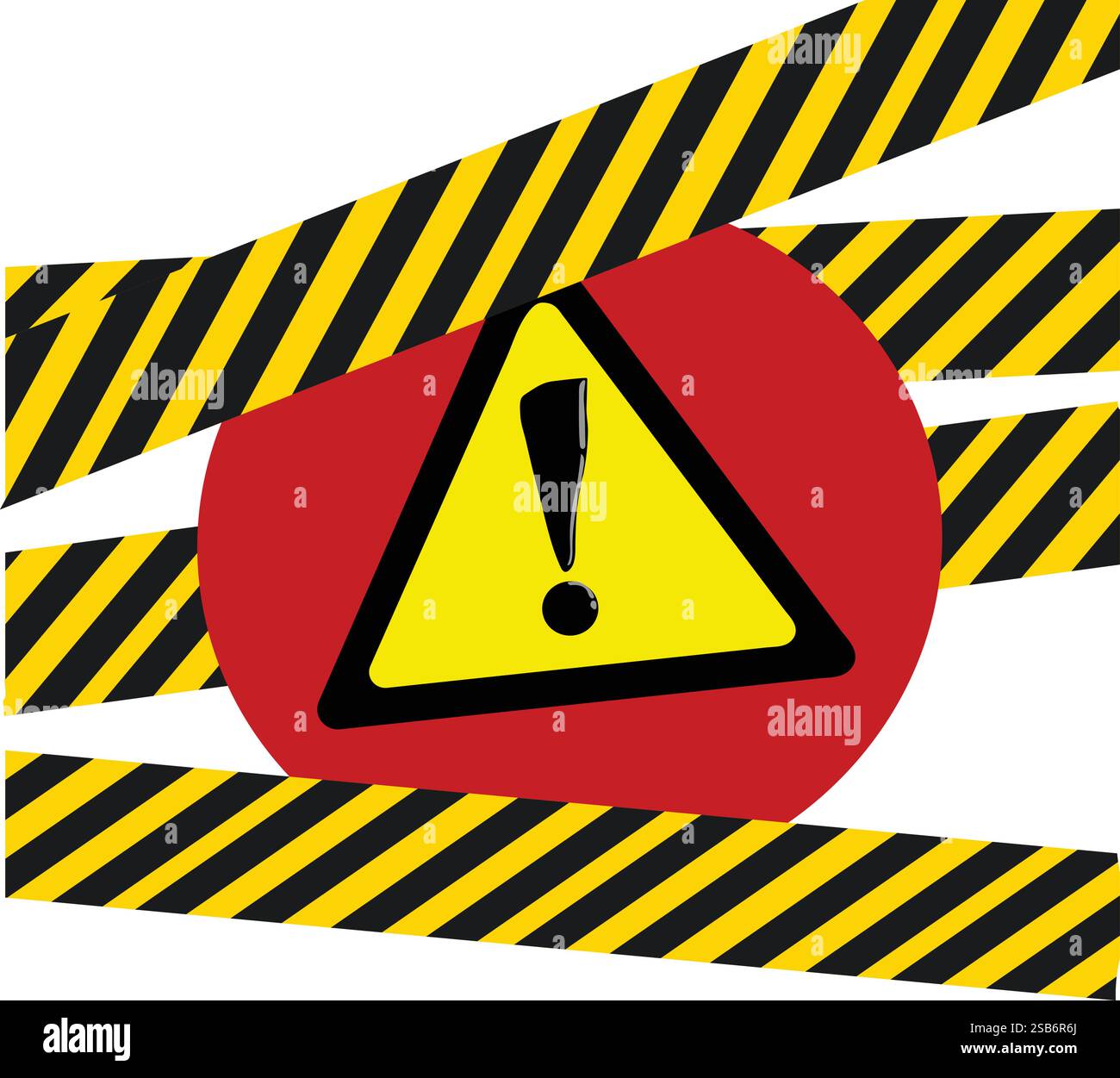 Warnung Wegen Betrugsbetrug Stock Vektor