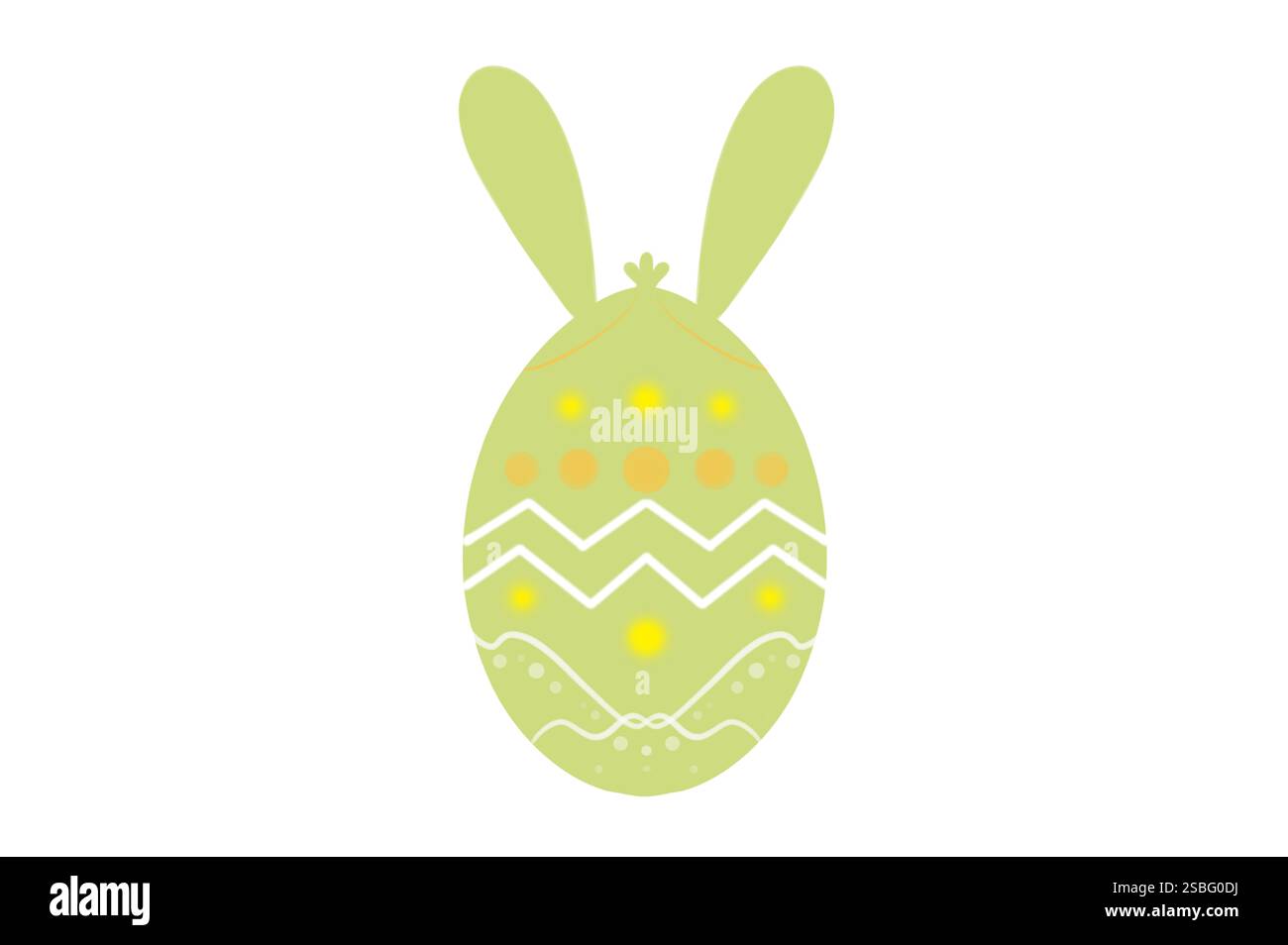 Frohe Ostern. Set Ostereier mit verschiedenen Texturen auf weißem Hintergrund. Frühlingsferien. Abbildung isoliert. Frohe ostereier. Stockfoto